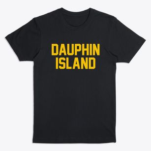 Dauphin Island Alabama Classic Block Premium T-Shirt