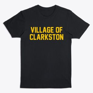 Village Of Clarkston Michigan Classic Block Premium T-Shirt