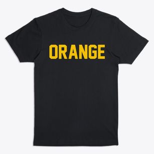 Orange Connecticut Classic Block Premium T-Shirt