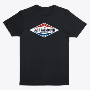 East Falmouth Massachusetts Diamond Star Premium T-Shirt