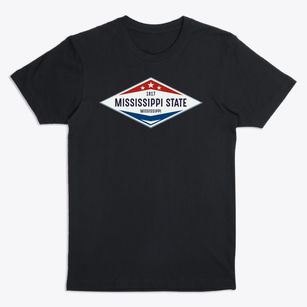 Mississippi State Mississippi Diamond Star Premium T-Shirt