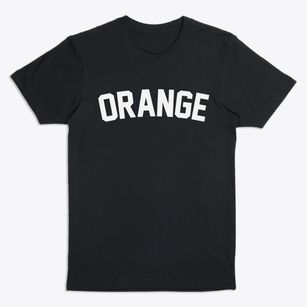 Orange Connecticut Classic Curve Premium T-Shirt