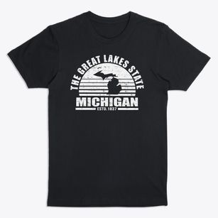  Michigan Sunset Premium T-Shirt