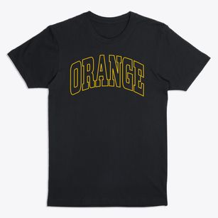 Orange New Hampshire Trendy Block Premium T-Shirt