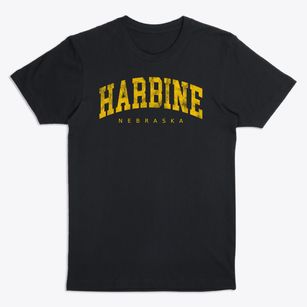 Harbine Nebraska Urban Vibe Premium T-Shirt