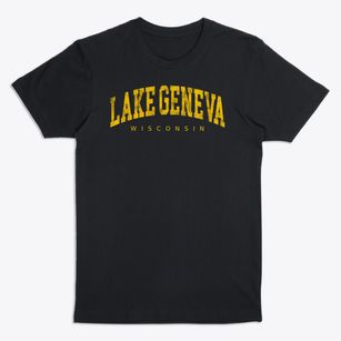 Lake Geneva Wisconsin Urban Vibe Premium T-Shirt