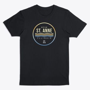 St. Anne Illinois Color Fade Premium T-Shirt