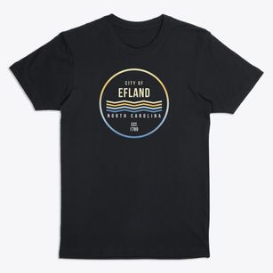 Efland North Carolina Color Fade Premium T-Shirt