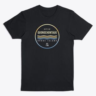 Quonochontaug Rhode Island Color Fade Premium T-Shirt