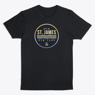 St. James New York Color Fade Premium T-Shirt