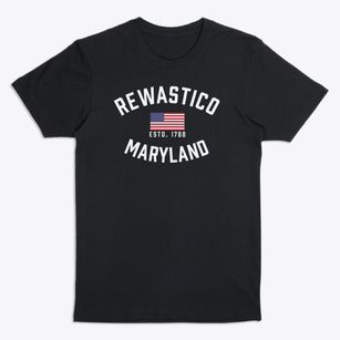 Rewastico Maryland Patriot Premium T-Shirt
