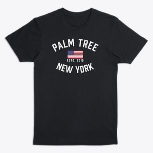 Palm Tree New York Patriot Premium T-Shirt