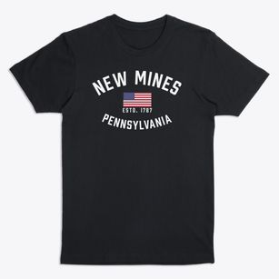 New Mines Pennsylvania Patriot Premium T-Shirt