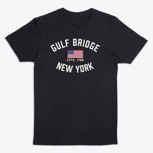 Gulf Bridge New York Patriot Premium T-Shirt