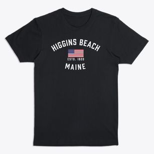 Higgins Beach Maine Patriot Premium T-Shirt
