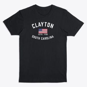 Clayton South Carolina Patriot Premium T-Shirt