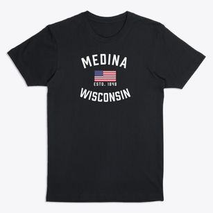 Medina Wisconsin Patriot Premium T-Shirt
