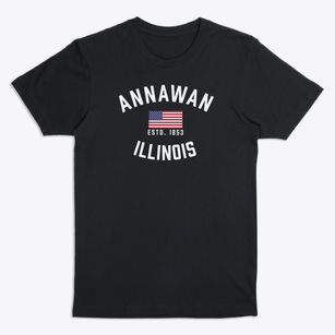Annawan Illinois Patriot Premium T-Shirt