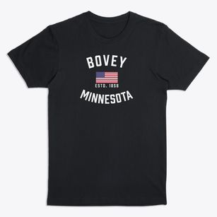 Bovey Minnesota Patriot Premium T-Shirt