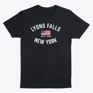 Lyons Falls New York Patriot Premium T-Shirt