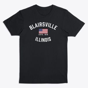 Blairsville Illinois Patriot Premium T-Shirt