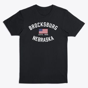 Brocksburg Nebraska Patriot Premium T-Shirt