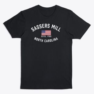 Sassers Mill North Carolina Patriot Premium T-Shirt