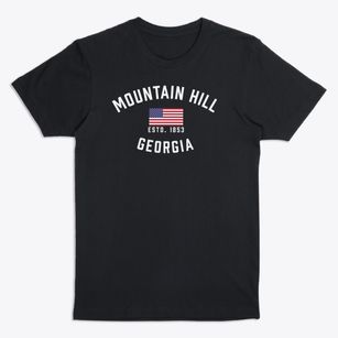 Mountain Hill Georgia Patriot Premium T-Shirt