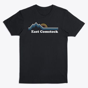 East Comstock Michigan Mountain View Premium T-Shirt