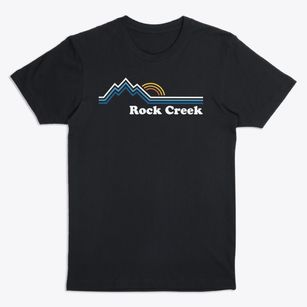 Rock Creek North Carolina Mountain View Premium T-Shirt