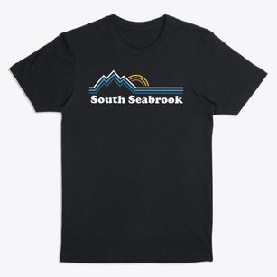 South Seabrook New Hampshire Mountain View Premium T-Shirt