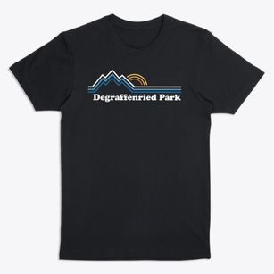 Degraffenried Park North Carolina Mountain View Premium T-Shirt