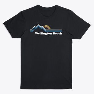 Wellington Beach Maryland Mountain View Premium T-Shirt