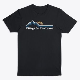 Village On The Lakes Arizona Mountain View Premium T-Shirt