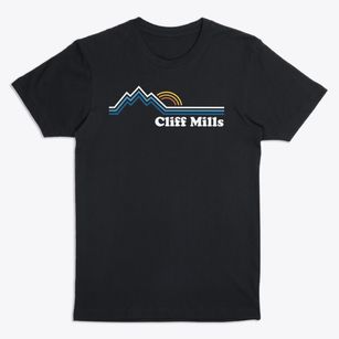 Cliff Mills Virginia Mountain View Premium T-Shirt