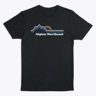 Alpine Northeast Wyoming Mountain View Premium T-Shirt
