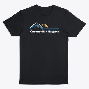 Catonsville Heights Maryland Mountain View Premium T-Shirt