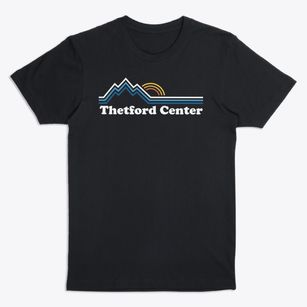 Thetford Center Michigan Mountain View Premium T-Shirt