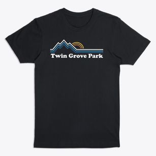 Twin Grove Park Pennsylvania Mountain View Premium T-Shirt