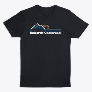 Ballards Crossroad North Carolina Mountain View Premium T-Shirt