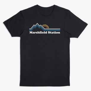 Marshfield Station New Hampshire Mountain View Premium T-Shirt