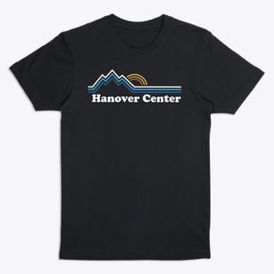 Hanover Center New Hampshire Mountain View Premium T-Shirt