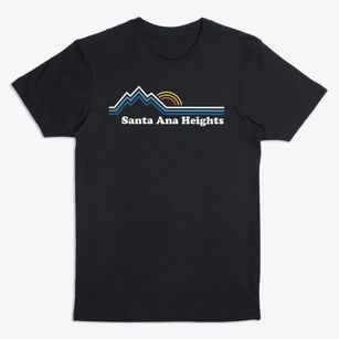 Santa Ana Heights California Mountain View Premium T-Shirt