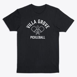 Villa Grove Colorado Pickleball Premium T-Shirt