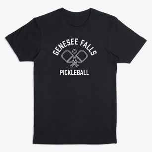Genesee Falls New York Pickleball Premium T-Shirt