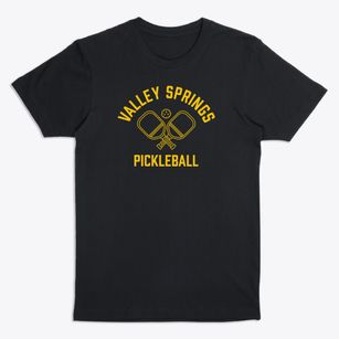 Valley Springs South Dakota Pickleball Premium T-Shirt