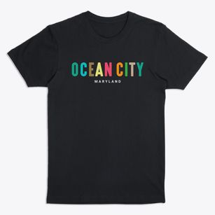 Ocean City Maryland Color Pop Premium T-Shirt