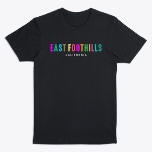 East Foothills California Color Pop Premium T-Shirt