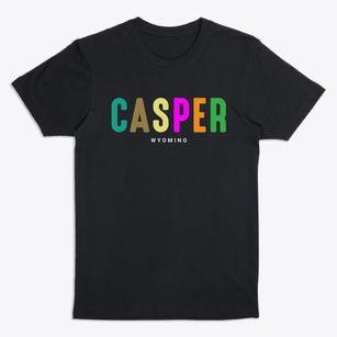 Casper Wyoming Color Pop Premium T-Shirt