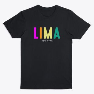 Lima New York Color Pop Premium T-Shirt